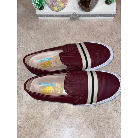 VANS The General NY UltraCush Leather Sneakers Men\'s 9 Sz 10.5 Very RARE main image 8